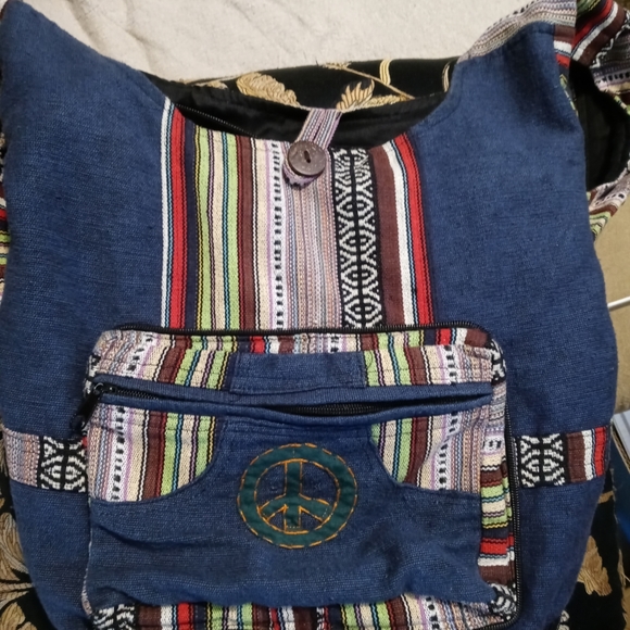 🏤🐼HANDMADE MESSENGER NEPAL BAG - Picture 14 of 16